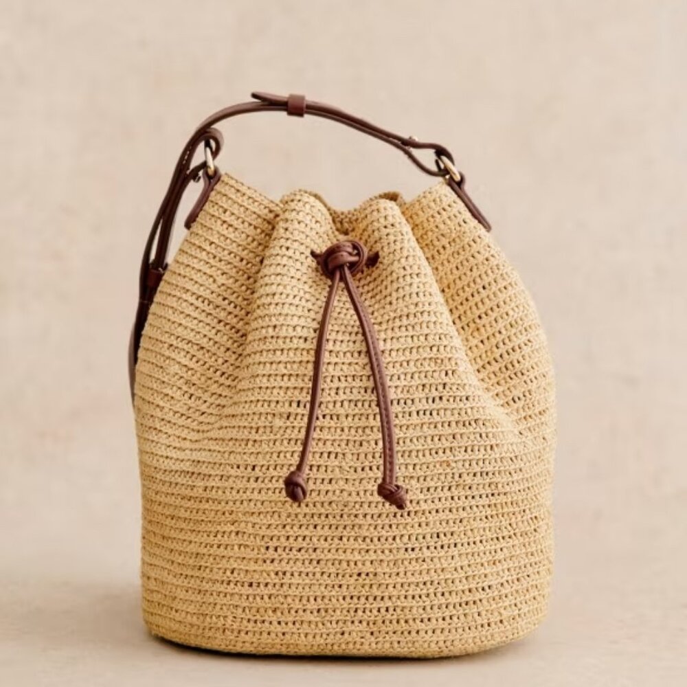 Sezané FARROW BAG Natural Raffia